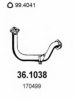 PEUGE 170499 Exhaust Pipe